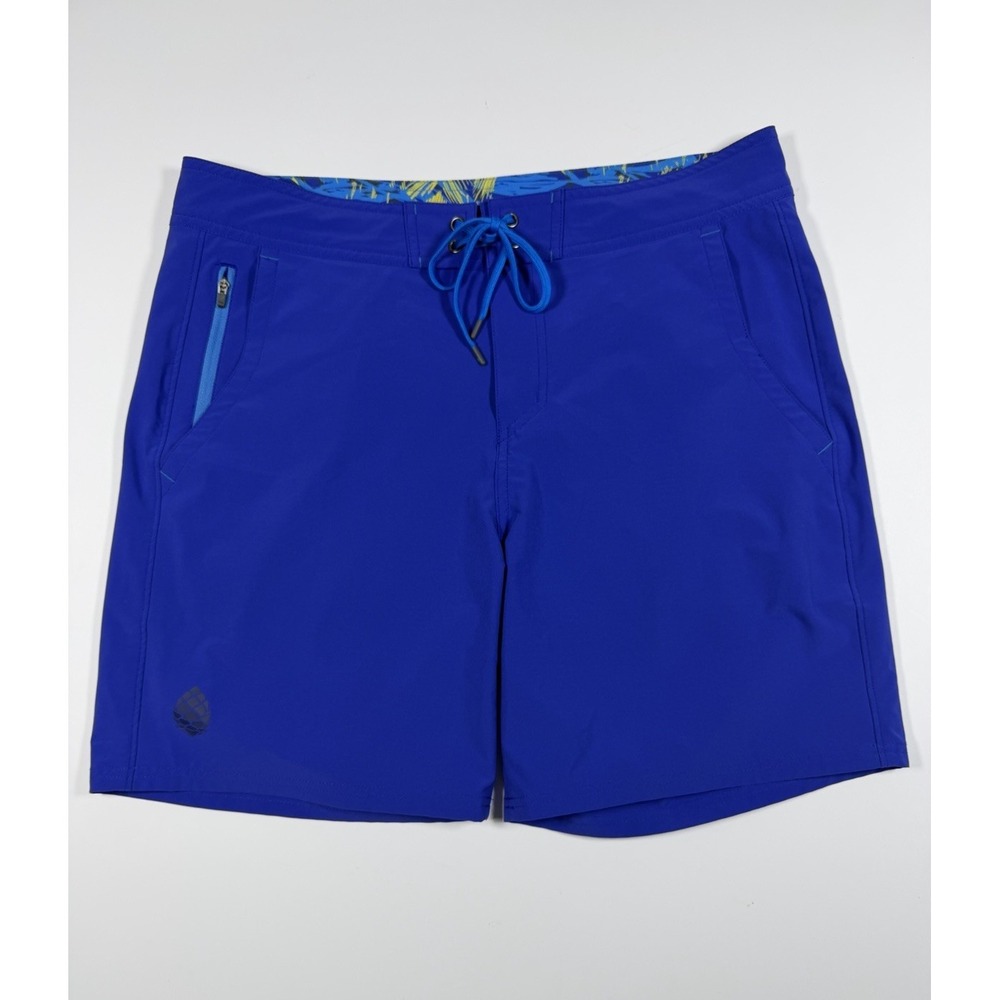 Stio CFS Board Short Mens Size 34Skyline 16" Swim Hike Stretch Quick Dry UPF